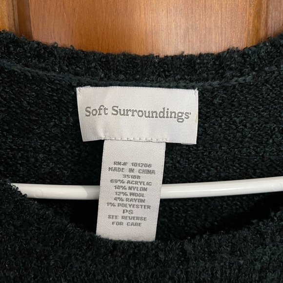 Soft Surrounding Raku Asymmetrical Petite Sweater - Picture 3 of 5